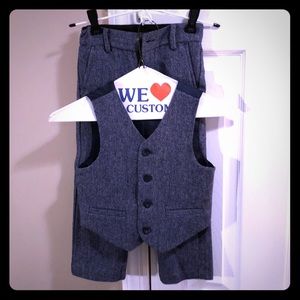 Janie and Jack dress pants and vest